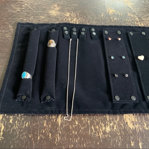 Zebra print jewelry roll - Picture 5 of 5